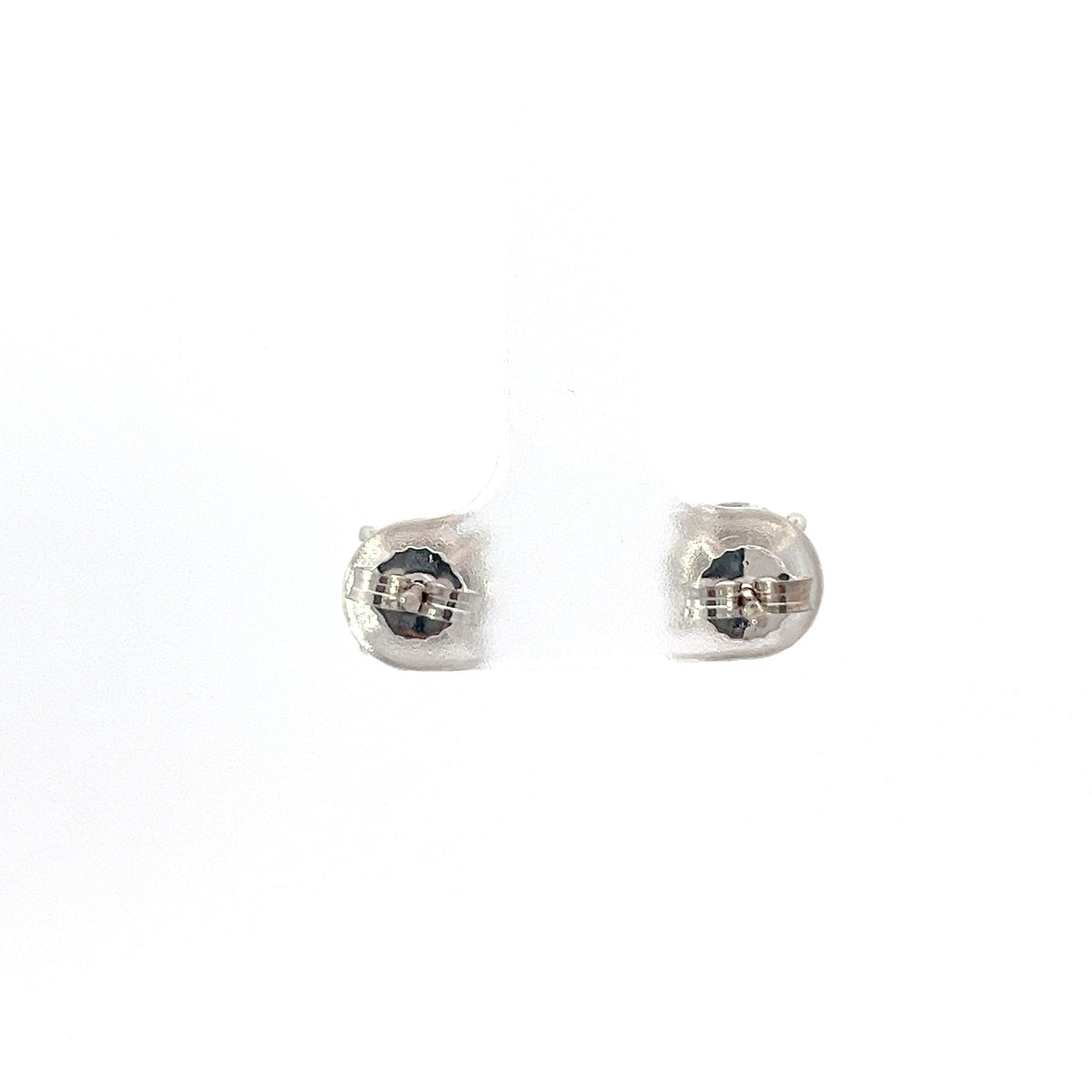 14K White Gold 3.18cttw Lab Grown Diamond Stud Earrings