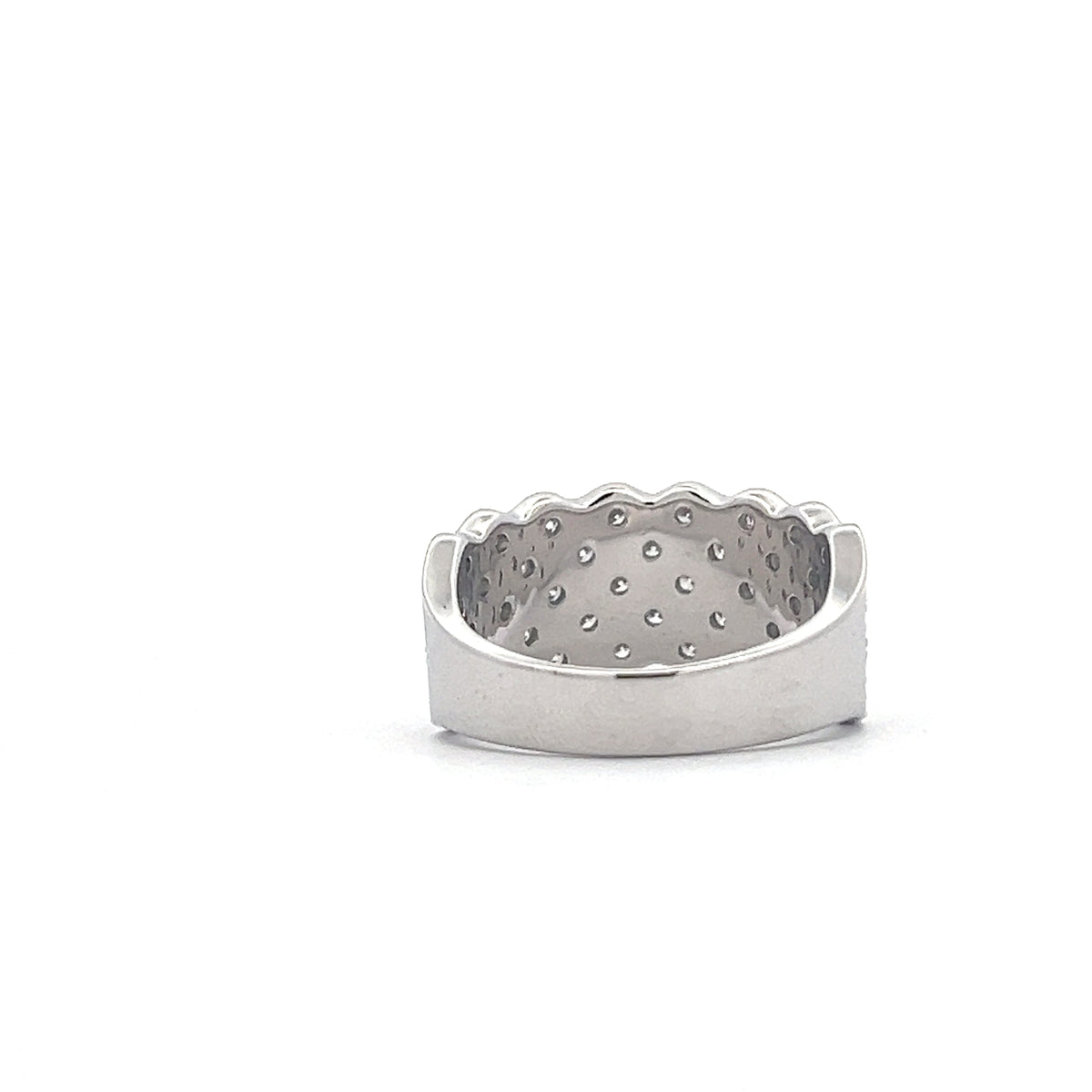 10K White Gold 1.00cttw Diamond Ring