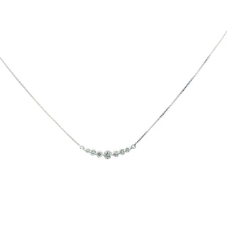925 Sterling Silver  Lab Grown Diamond Necklace