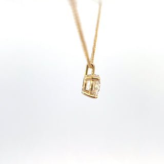 14K Yellow Gold 1.51ct Lab Grown Diamond Necklace