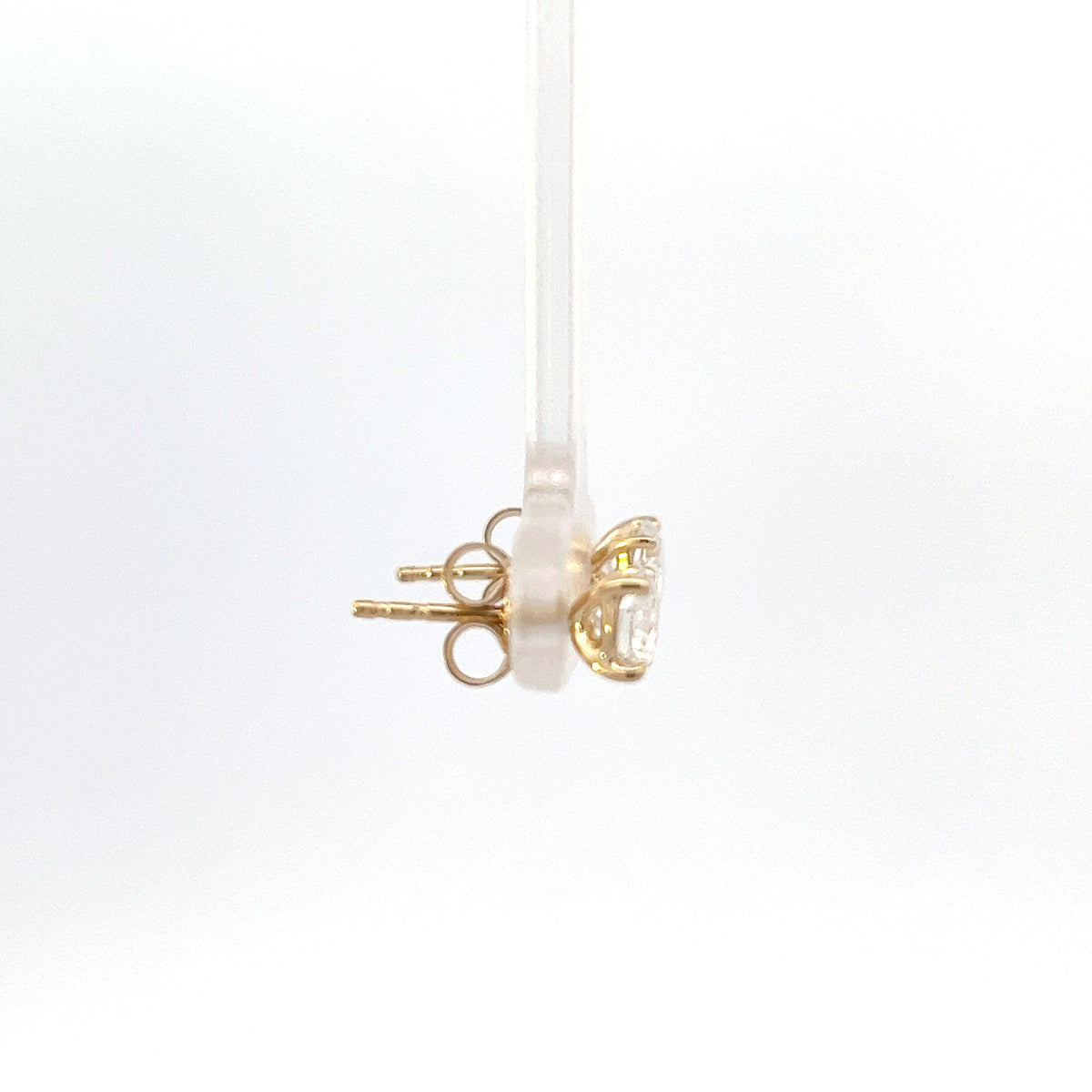 14K Yellow Gold 1.00cttw Lab Grown Diamond Stud Earrings