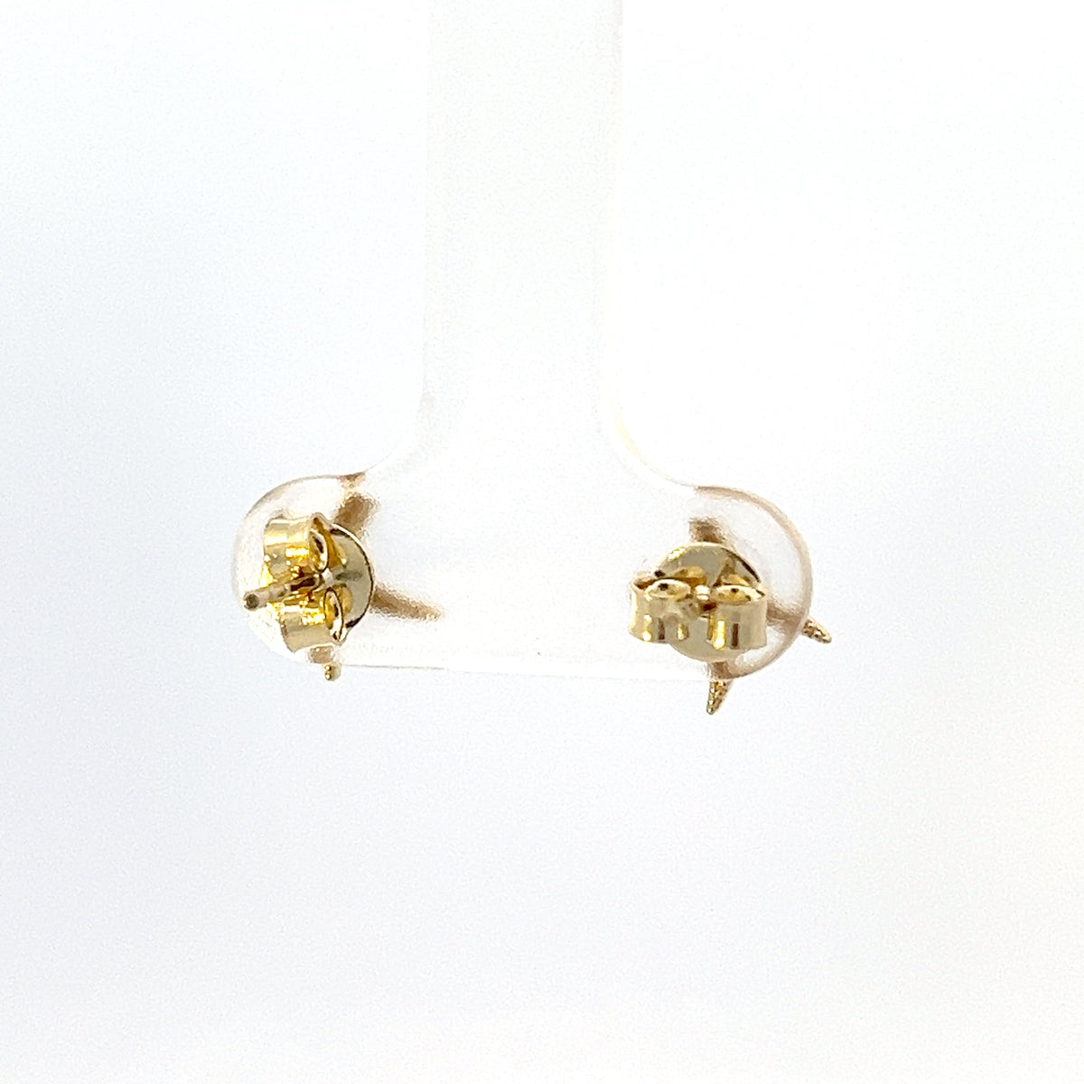 10K Yellow Gold Stud Earrings