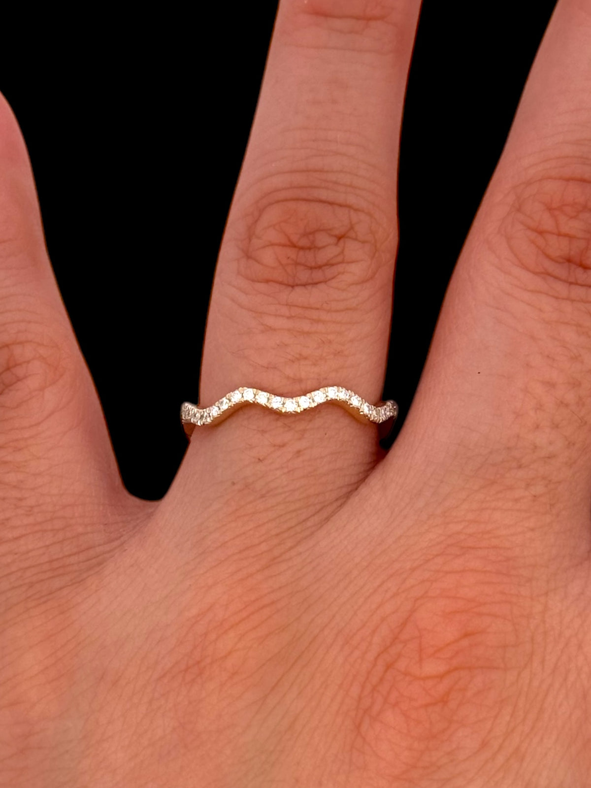 10K Yellow Gold 0.15cttw Diamond Ring