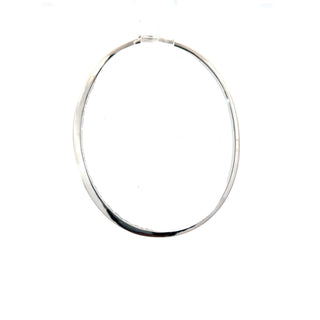 925 Silver Rhodium Plated Lab Diamond Channel Set Bangle