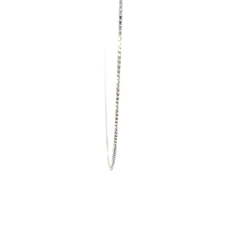 925 Sterling Silver 1mm Box Chain , 20"