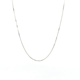 925 Sterling Silver 0.7mm Box Chain