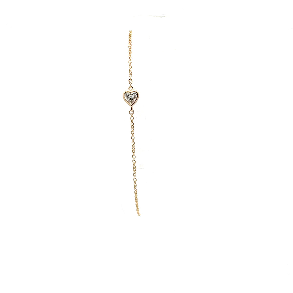 10K Gold Lab Grown Diamond reversible Motif Bracelet