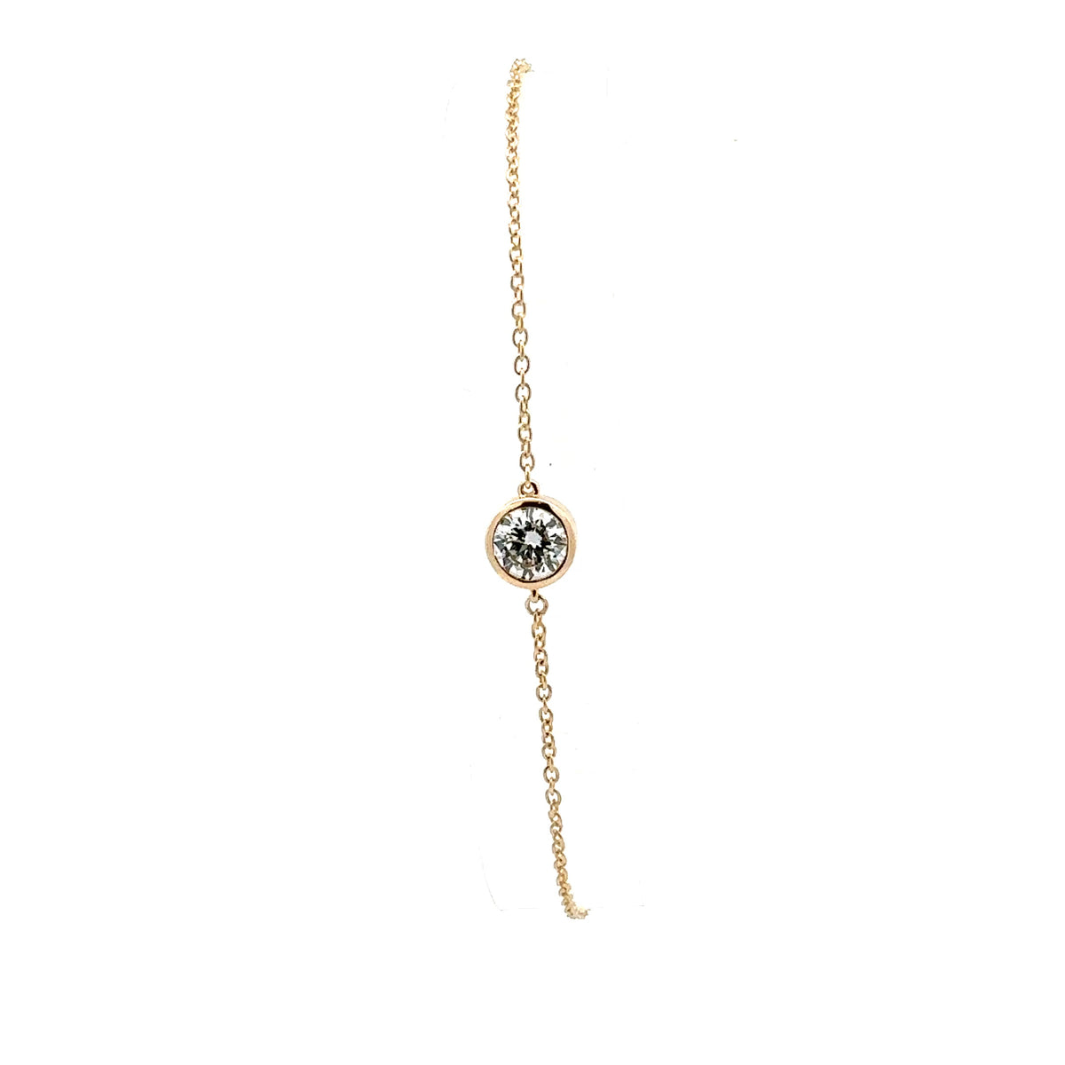 10K Gold Lab Grown Diamond reversible Motif Bracelet