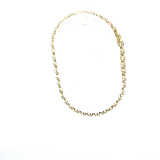 10K Gold 10cttw Lab Grown Diamond Tennis Bracelet