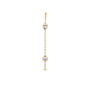 10K Yellow Gold 2.50ctttw Lab Grown Diamond Bracelet