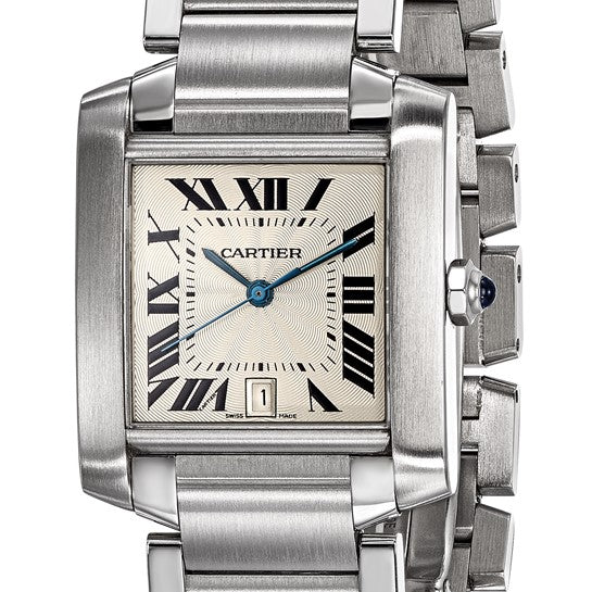 Reloj Cartier Tank Francaise para hombre de segunda mano