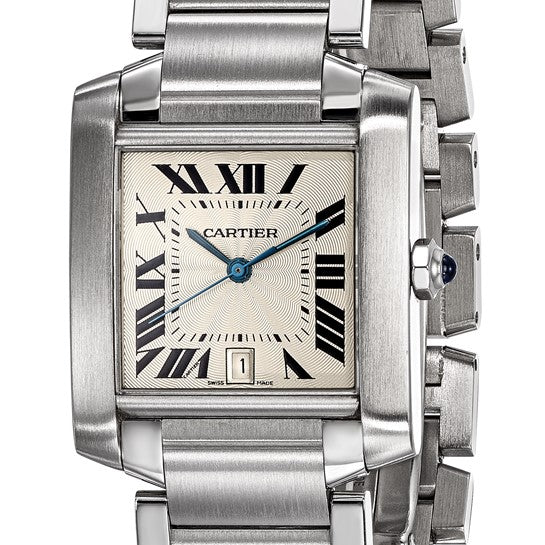 Pre-owned Cartier Mens Tank Francaise Watch