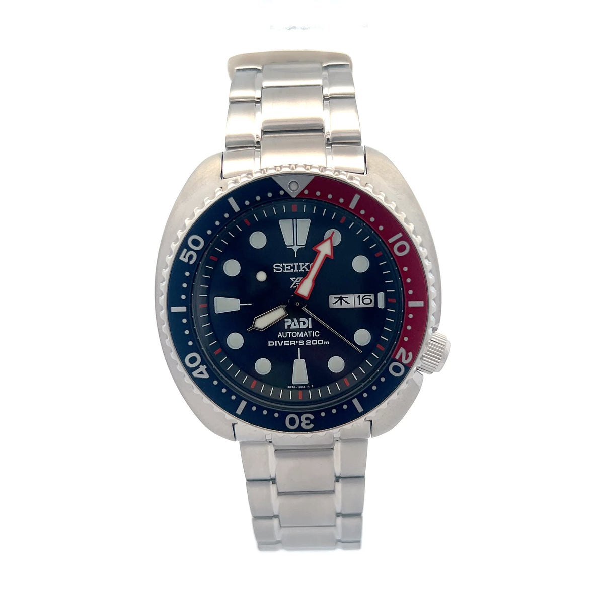 SEIKO Prospex Mens "Turtle" PADI Edition Automatic Divers SRPE99