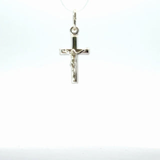 925 Sterling Silver 22mm x 11mm Crucifix Cross Pendant Charm