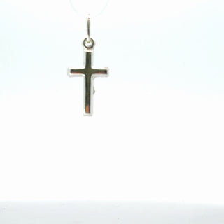 925 Sterling Silver 22mm x 11mm Crucifix Cross Pendant Charm