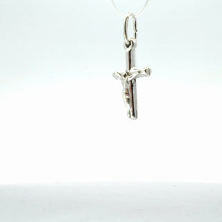 925 Sterling Silver 20mm x 12mm Crucifix Cross Pendant Charm