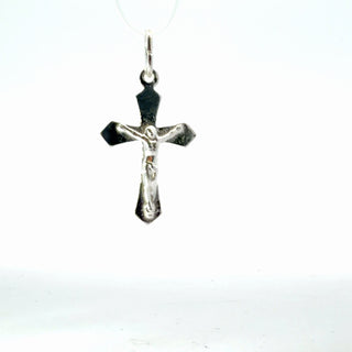 925 Sterling Silver 26mm x 16mm Crucifix Cross Pendant Charm