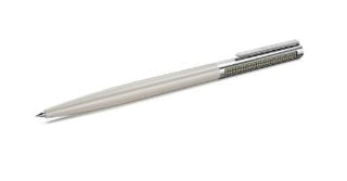 Swarovski Matrix Tennis ballpoint pen, Beige lacquered, Chrome plated 5760161