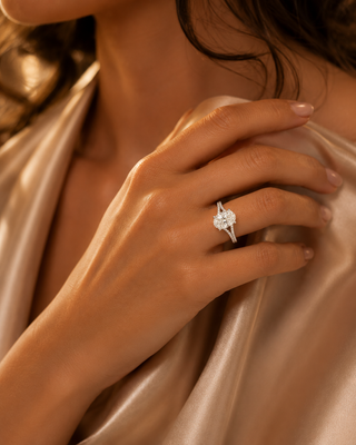 14K Gold 2.25cttw Lab Grown Engagement Ring