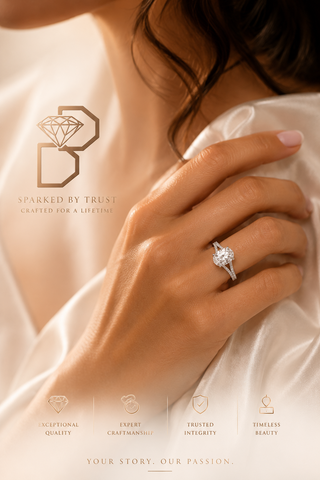 14K Gold 2.25cttw Lab Grown Engagement Ring