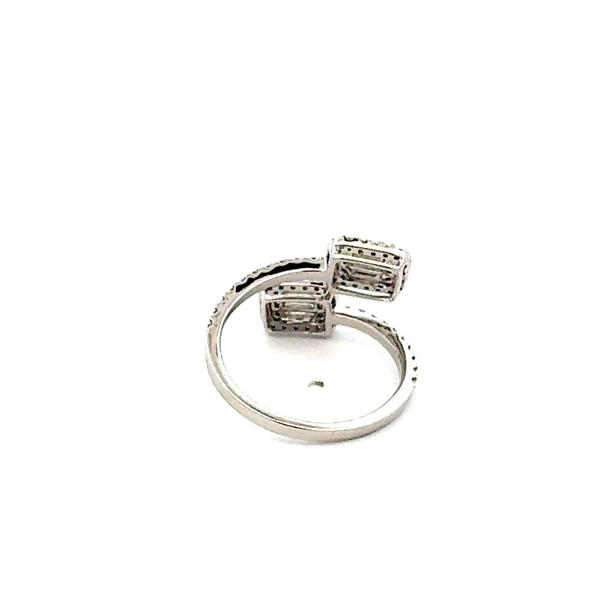 14K White Gold 0.74 cttw White Diamond Band