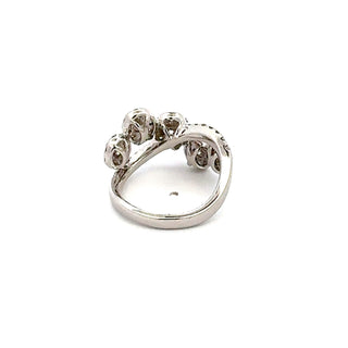 14K White Gold 1.41 cttw White Diamond Ring