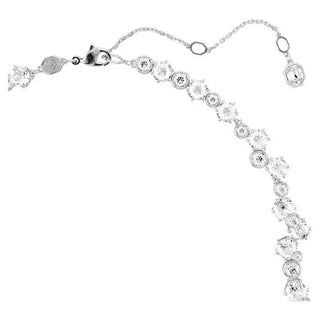 Constella necklace Mixed cuts, Clasp, White, Rhodium plated 5732249