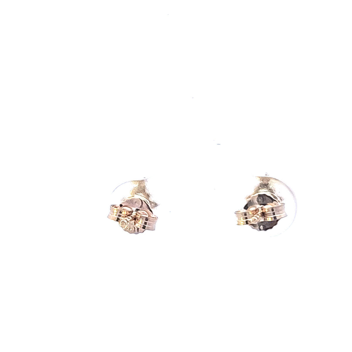 10K Yellow Gold Peridot and Diamond Earrings