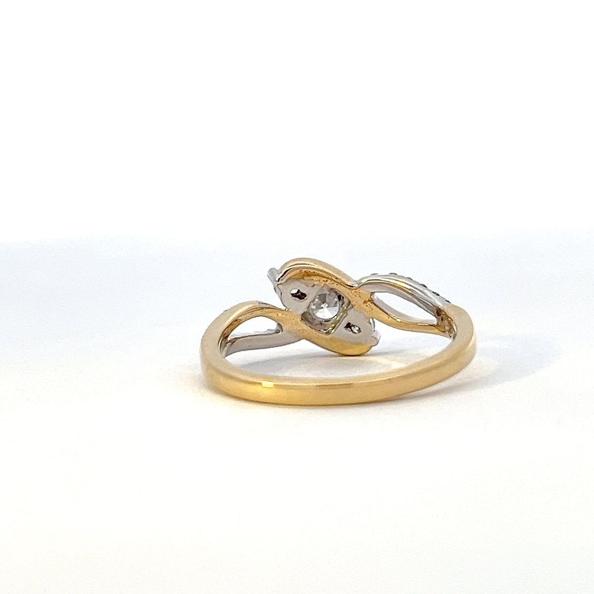 14K Yellow Gold 0.50cttw Canadian Diamond Ring