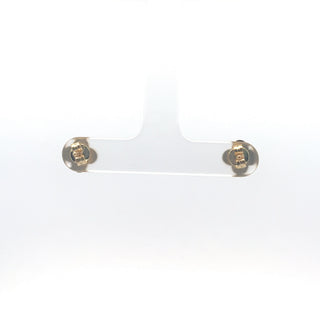 925 Silver - Gold Plated Clover Necklace and Earrings Set