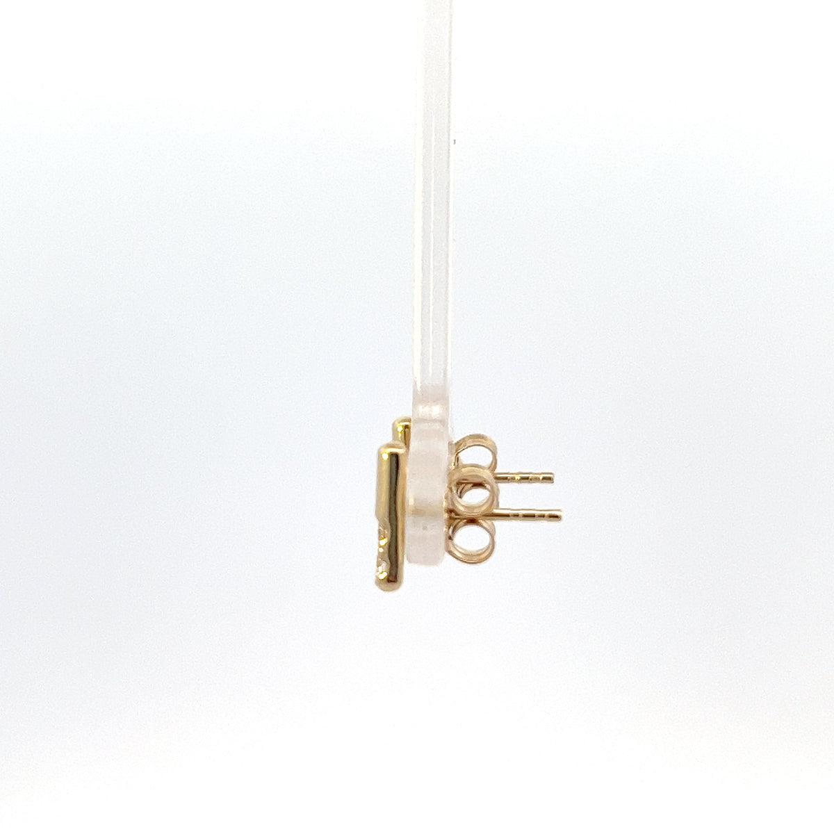 10K Yellow Gold 0.129ct Canadian Diamond Earrings