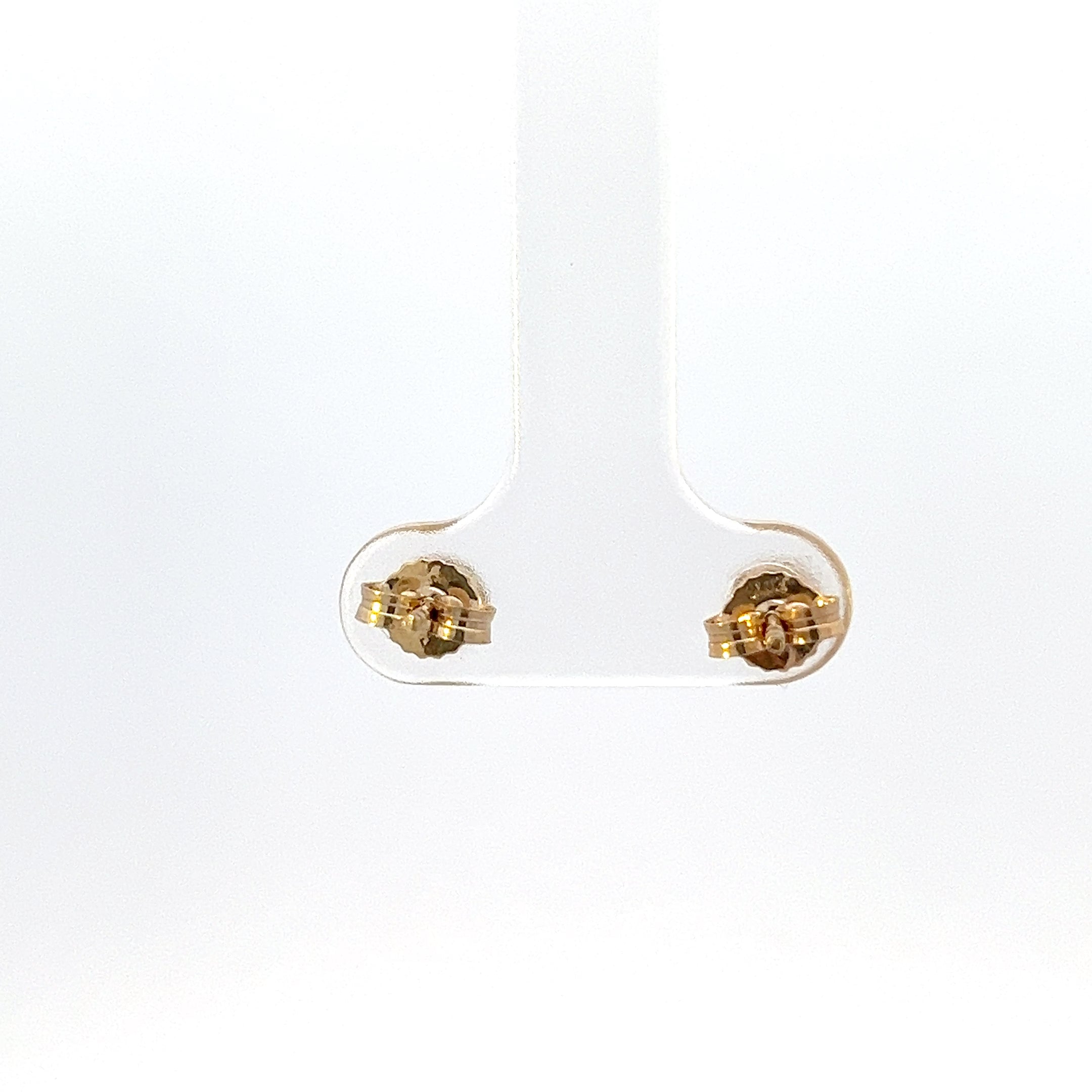 10K Yellow Gold 0.40cttw Lab Grown Diamond Earrings