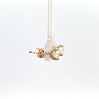 10K Yellow Gold 0.40cttw Lab Grown Diamond Earrings
