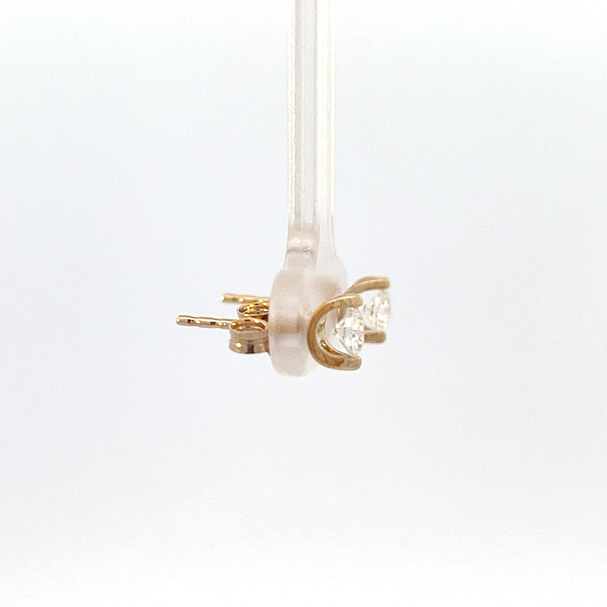 10K Yellow Gold 0.40cttw Lab Grown Diamond Earrings