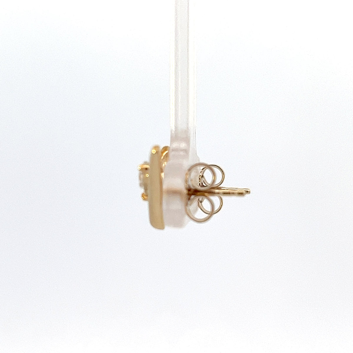 10K Yellow Gold 0.50cttw Lab Grown Diamond Earrings