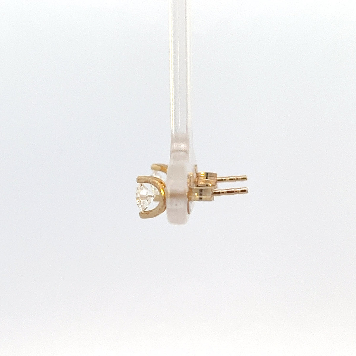 10K Yellow Gold 0.40cttw Lab Grown Diamond Earrings