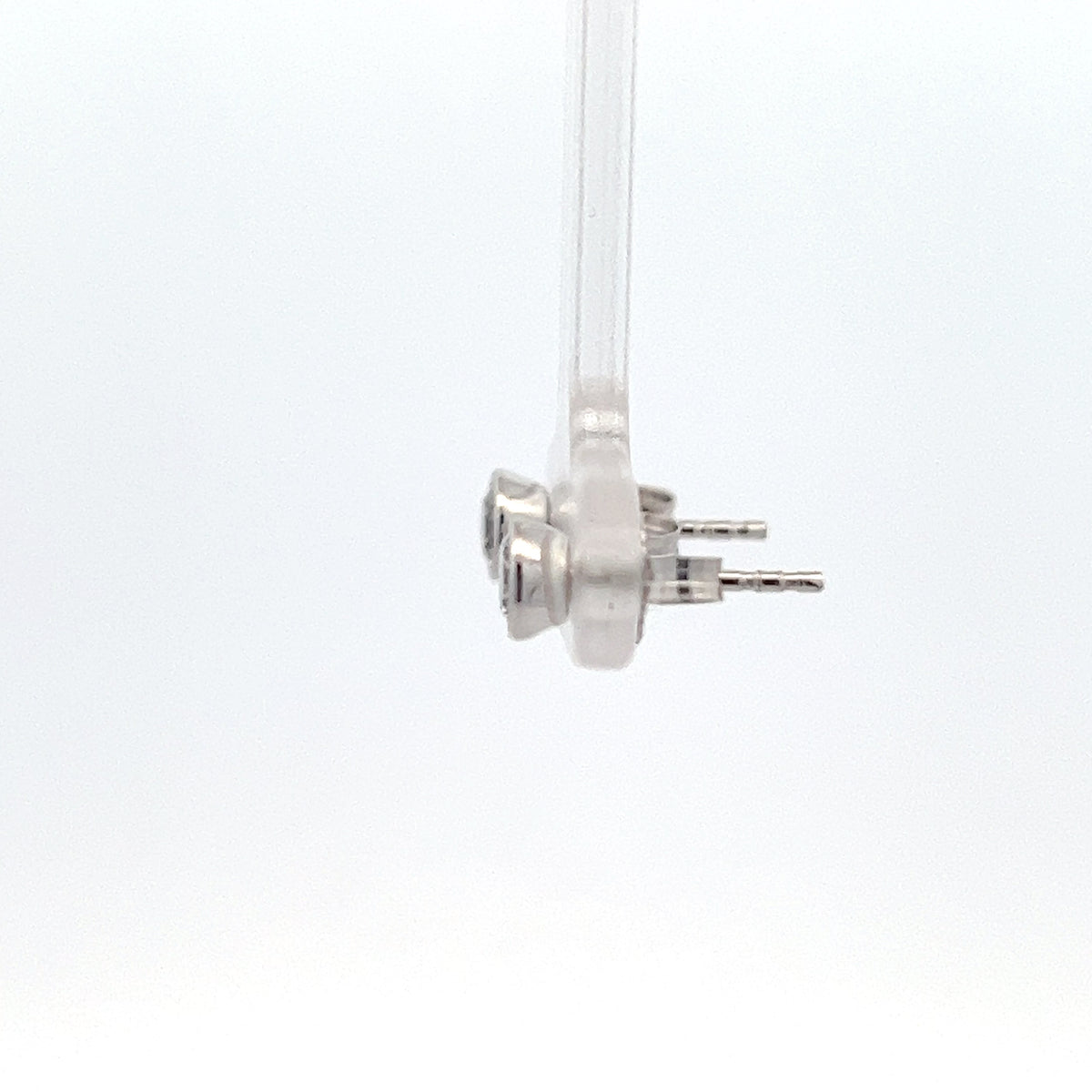10K White Gold 0.50cttw Lab Grown Diamond Earrings