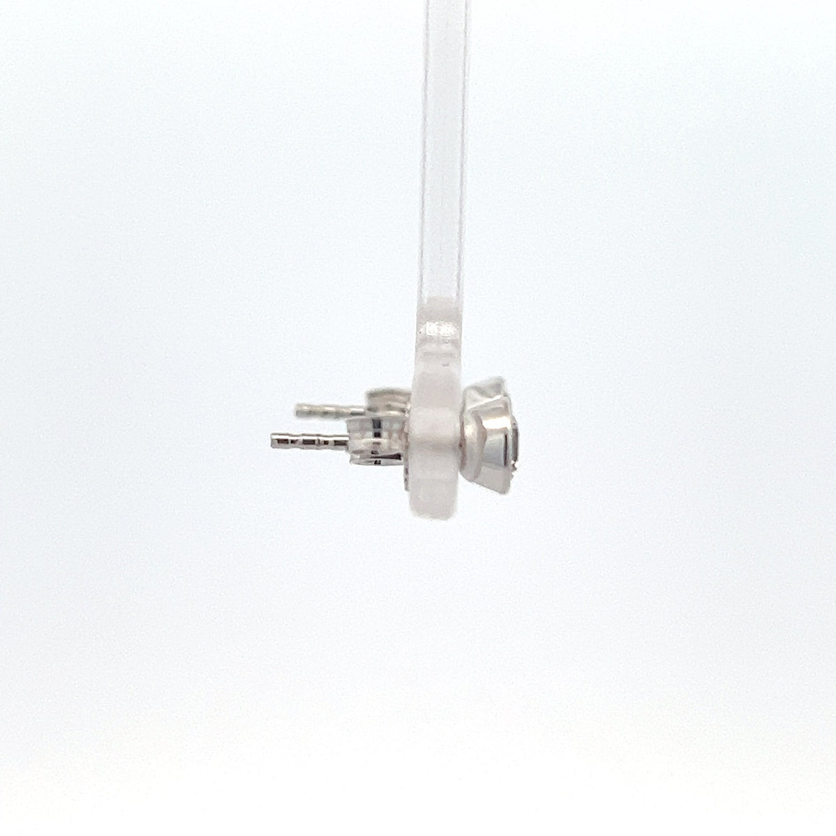 10K White Gold 0.50cttw Lab Grown Diamond Earrings