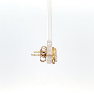 10K Yellow Gold 0.46cttw Lab Grown Pear Cut Diamond Earrings