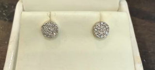 14K White Gold 0.30cttw Diamond Earrings