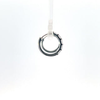 10K White Gold Diamond Hoop Earrings  0.30cttw