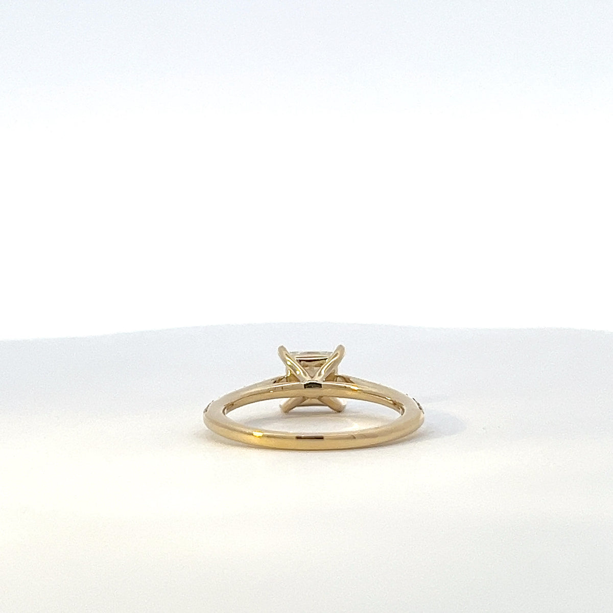 14K Yellow Gold 1.275 Lab Grown Diamond Engagement Ring