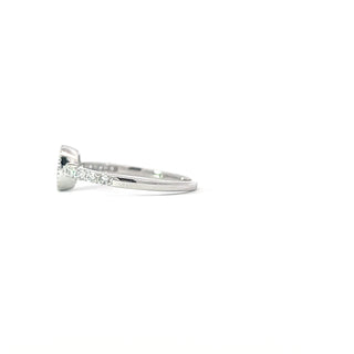 10K White Gold Lab Grown Diamond Ring