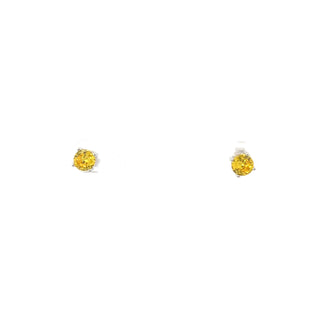 925 Silver Gemstone Earring with Butterfly Backs