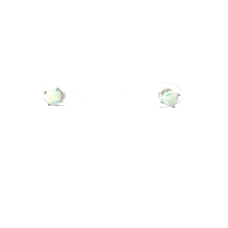 925 Silver Gemstone Earring with Butterfly Backs