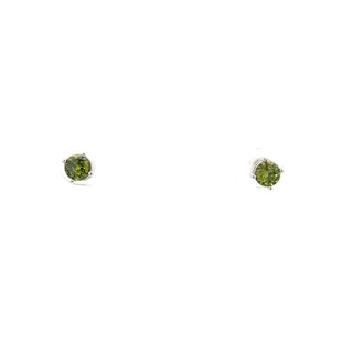 925 Silver Gemstone Earring with Butterfly Backs