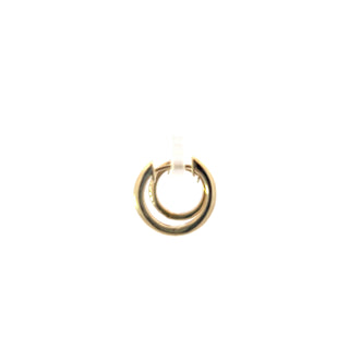 10K Yellow Gold 0.24cttw Canadian Diamond Hoop Earrings