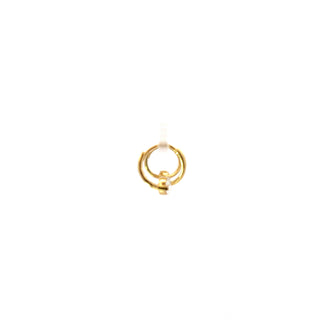 18k Yellow Gold 0.60cttw Maple Leaf Diamonds Earrings