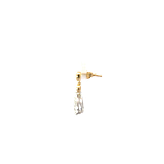 14K Yellow and White Gold 2.50cttw Lab Grown Diamond Earrings