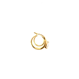 14K Yellow Gold 1.00cttw Lab Grown Diamond Earrings